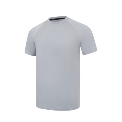 Men's Dry Fit Round Neck Gym T-Shirt | Moisture-Wicking Polyester Elastane Blend | High-Intensity Exercise Top